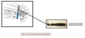 Jeep 526.am8622 Right Rear Shock Absorber Oem 2022 Cherokee