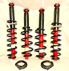 68253661ab Jeep 2018-2024 Wrangler Jl Rubicon Front Rear Shocks Coil Springs Isolators Oem