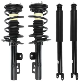 12028054 Joy2buy For 2010-2011 Ford Flex Front Complete Struts Mounts Spring And Rear Shock Kits X4