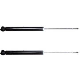 Joy2buy 12478227 2pcs Gloss Black Struts Shocks Rear Left Right For 2000-2005 Toyota Echo 1.5l