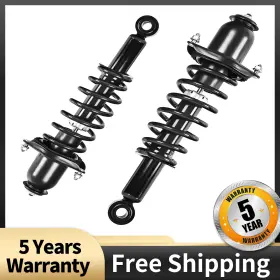 15hfgj1541445 Kac 2pcs Rear Shocks Struts Springs Assembly For Toyota Corolla 2009 2010 Black New
