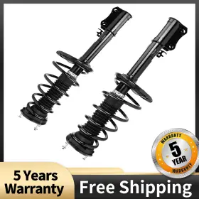 172208 Kac Pair Rear Struts With Coil Spring For Lexus Es330 Toyota Camry Solara 2004 - 2006