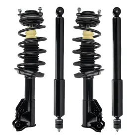 172287 Kac 172286/172287/5609 2 4pc For 2006 2007 2008 2009 2010 2011 Honda Civic Sedan Front Struts Rear Shocks