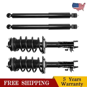 172286 Kac 4x For 2006 2007 2008 2009 2010 2011 Honda Civic Sedan Front Strut And Rear Shock