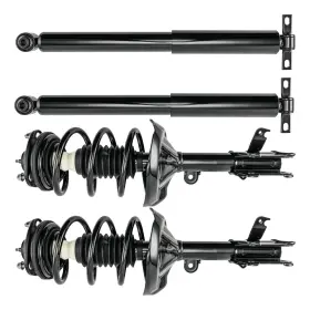 172537 Kac 172536/172537/37316 2 2x Front Struts Rear Shock Absorbers For 2005 2006 2007 Honda Odyssey