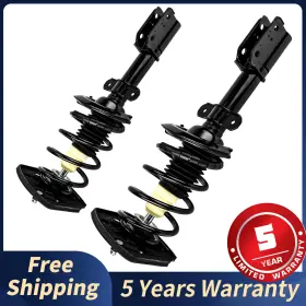 2e65g0484 Kac For Buick Century 1997-2005 Regal 1997-2004 Pair Rear Struts And Coil Spring