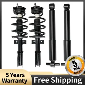 2r5y6uk45265 Kac Front Complete Struts Rear Shock Absorbers For Gmc Acadia Chevrolet Traverse