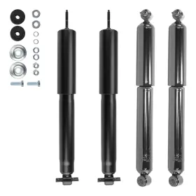 37026 Kac 37135 2 Front And Rear Shock Absorbers Set 4 For 1997-2002 2003 2004 2005 2006 Jeep Tj 4wd
