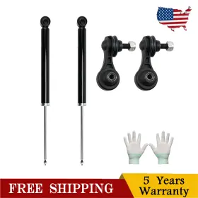 4saa23a00 Kac 4pc Rear Shock Absorbers Sway Bars Links Kit For 2016 - 2021 Honda Civic