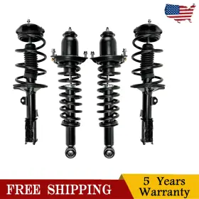 531373 Kac 4pc For 2003 2004 2005 2006 2007 2008 Toyota Corolla 1.8l Front And Rear Struts