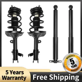 Fdg51nh4151 Kac 4x Rear Front Struts With Coil Spring Shocks For Honda Odyssey 2005-2007 3.5l Fdg51nh4151 Kac 4x Rear Front Struts With Coil Spring Shocks For Honda Odyssey 2005-2007 3.5l