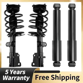Fdgy45hj05 Kac Front Rear Struts Shocks For Chrysler Town Country Dodge Grand Caravan 2008-2015
