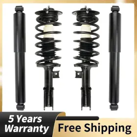 Gdf25hn145 Kac 4pcs Front Rear Shocks Struts For Chevy Equinox 2005-2006 Pontiac Torrent 2006