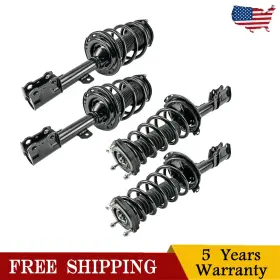Kx4saa20w00-us Kac For 2009-2012 Toyota Venza Fwd Front And Rear Quick Complete Struts Coil Springs