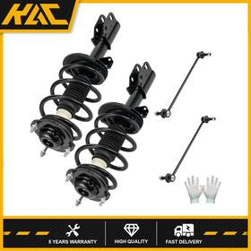 Kac Kx4saa22h00-dy For 09-12 Chevy Enclave Acadia Traverse Front Struts Assembly With Sway Bar Links