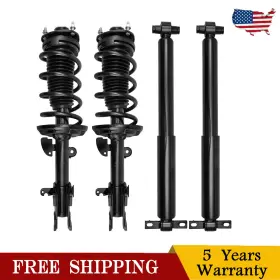 Kx4saa89100-us Kac 4pcs For Honda Pilot 2009-2015 3.5l V6 Front Complete Quick Struts Rear Shocks