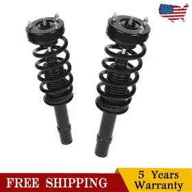 Kx4saa91500-us Kac Pair For 12-19 Dodge Charger 3.6l Awd Front Quick Complete Shocks And Coil Spring