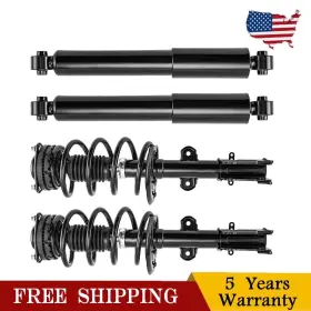 Kx4saa95900-us Kac 4pc Front Struts Rear Shocks For 2008 2009 2010 Dodge Grand Caravan Lh And Rh
