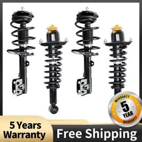 Kyu264652 Kac Set Of 4 Front Rear Complete Struts For Toyota Corolla 2014-2018 All 2019 1.8l