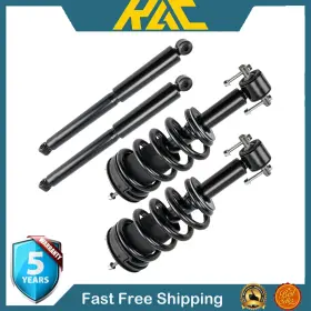 Onl501615 Kac 4pcs Front Rear Struts Shocks Absorber For Chevy Silverado/gmc Sierra 1500 07-13