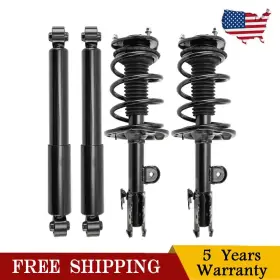 Susppk0218 Kac 4pcs Front Complete Struts Rear Shock Absorbers For Toyota Rav4 2006-2012 3.5l
