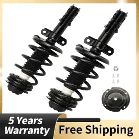 Xy285585 Kac 2pcs Front Complete Struts With Coil Spring Mounts For Saturn Ion 2003 2004-2007