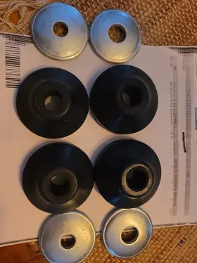 Aute220607067624 Kanter Auto Strut Bushings 1965-1972 Ford Lincoln Mercury - Fullsize. Mark Iii