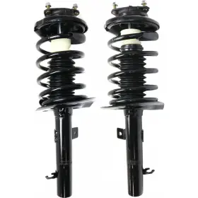Karparts360 611851414931 For Ford Focus Strut 2006-2007 Driver And Passenger Side Pair Front Loaded
