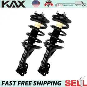 172136 Kax Set 2 Complete Front Struts Assembly For 2003-2011 Honda Element With Coil Spring
