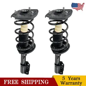 531671l Kax 2pcs Rear Complete Struts With Coil Springs 171671 For 2000-2011 Chevrolet Impala