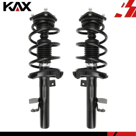 Gon773697 Kax Pair Front Complete Strut With Coil Spring For 2012 2013 Ford Focus 2.0l At