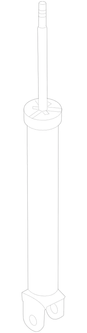 55311-2s011 Kia Genuine Strut