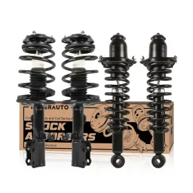 K104gj030314344 Kuiperauto Front And Rear Complete Strut Coil Spring Assembly Compatible For 2003-2008 T K104gj030314344 Kuiperauto Front And Rear Complete Strut Coil Spring Assembly Compatible For 2003-2008 T