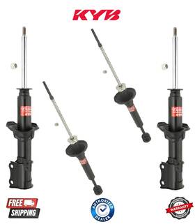 Kyb 232021-232022-340009 Complete Kit Front And Rear Suspension Strut Fits 88-93 Ford Festiva