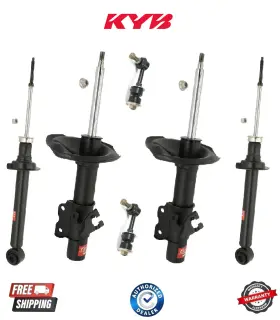 234051-234052-341099-gk9825 Kyb Complete Front And Rear Suspension Strut With Sway Bar Fits 89-94 Nissan 240sx