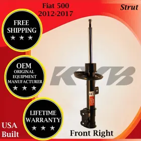 339854 Kyb Genuine Oem Front Right Strut For 2012-2017 Fiat 500 Lifetime Warranty