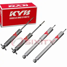 C489 Kyb 67-15 4 Pc Gas-a-just Front Rear Shock Absorber For Chevrolet Camaro 1968-1969 Kl