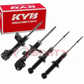 C814 Kyb 7-50 4 Pc Excel-g Front Rear Left Right Strut Kit For Mitsubishi Outlander Tv