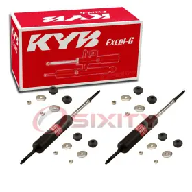 Sx-2ja8 Kyb Excel-g 2 Pc Front Shock Absorbers For 1975-1989 Plymouth Gran Fury Tr