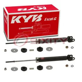 Sx-be33 Kyb Excel-g 2 Pc Rear Shock Absorbers For 2009-2018 Ford Flex Spring Strut Ya