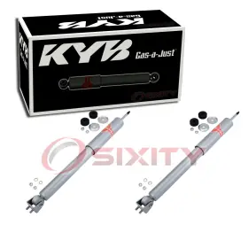 C131 Kyb Gas-a-just 13-44 2 Pc Front Shock Absorbers For 1966-1967 Mercedes-benz 250se Wj
