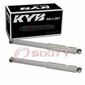 C331 Kyb Gas-a-just 24-60 2 Pc Rear Shock Absorbers For 1975-1977 Dodge Royal Monaco Lm