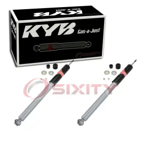 C654 Kyb Gas-a-just 7-24 2 Pc Rear Shock Absorbers For 1998-2004 Mercedes-benz Slk230 Xb