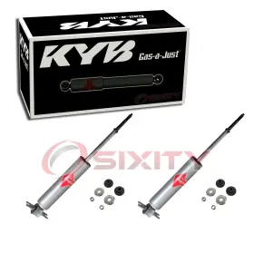 C742 Kyb Gas-a-just 30-22 2 Pc Front Shock Absorbers For 1999-2003 Dodge Ram 1500 Van Ix