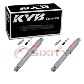 Sx-05t7 Kyb Gas-a-just 2 Pc Front Shock Absorbers For 1979-1995 Gmc G3500 Spring Xt