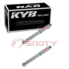 Sx-958r Kyb Gas-a-just 2 Pc Rear Shock Absorbers For 1981-1993 Dodge D350 Spring Bw