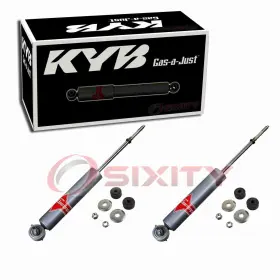 Sx-v3n3 Kyb Gas-a-just 2 Pc Front Shock Absorbers For 1987-1991 Avanti Ii Spring Bl