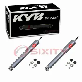 Sx-y8j6 Kyb Gas-a-just 2 Pc Front Shock Absorbers For 2003-2007 Ford E-250 Spring Al