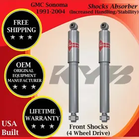 Kg5452 Kyb Genuine Oem Front Shocks For 1991-2004 Gmc Sonoma 4wd Lifetime Warranty