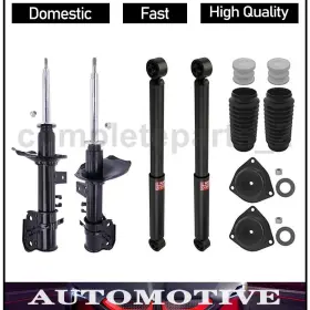 C1omplts230629153683 Kyb Shocks & Struts 8 Strut Bellows Mount For Nissan Pathfinder 2000 1999